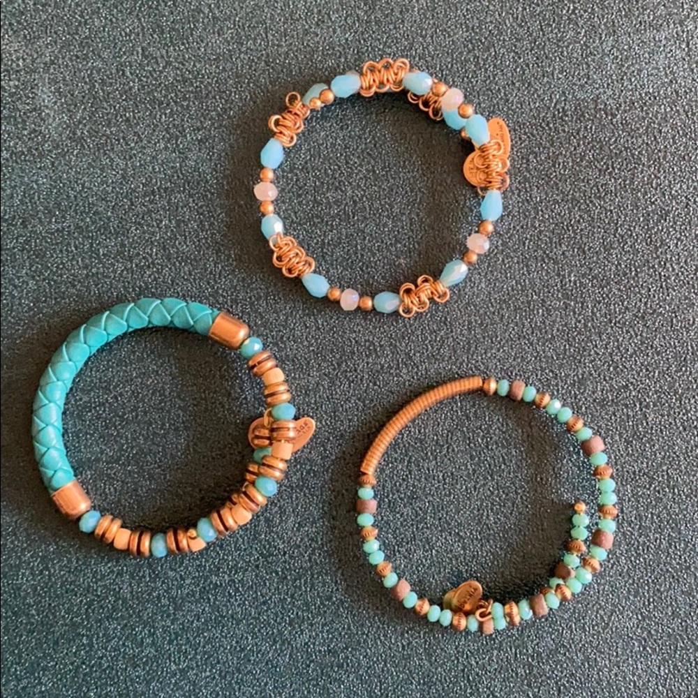 Three Alex & Ani Bangles!